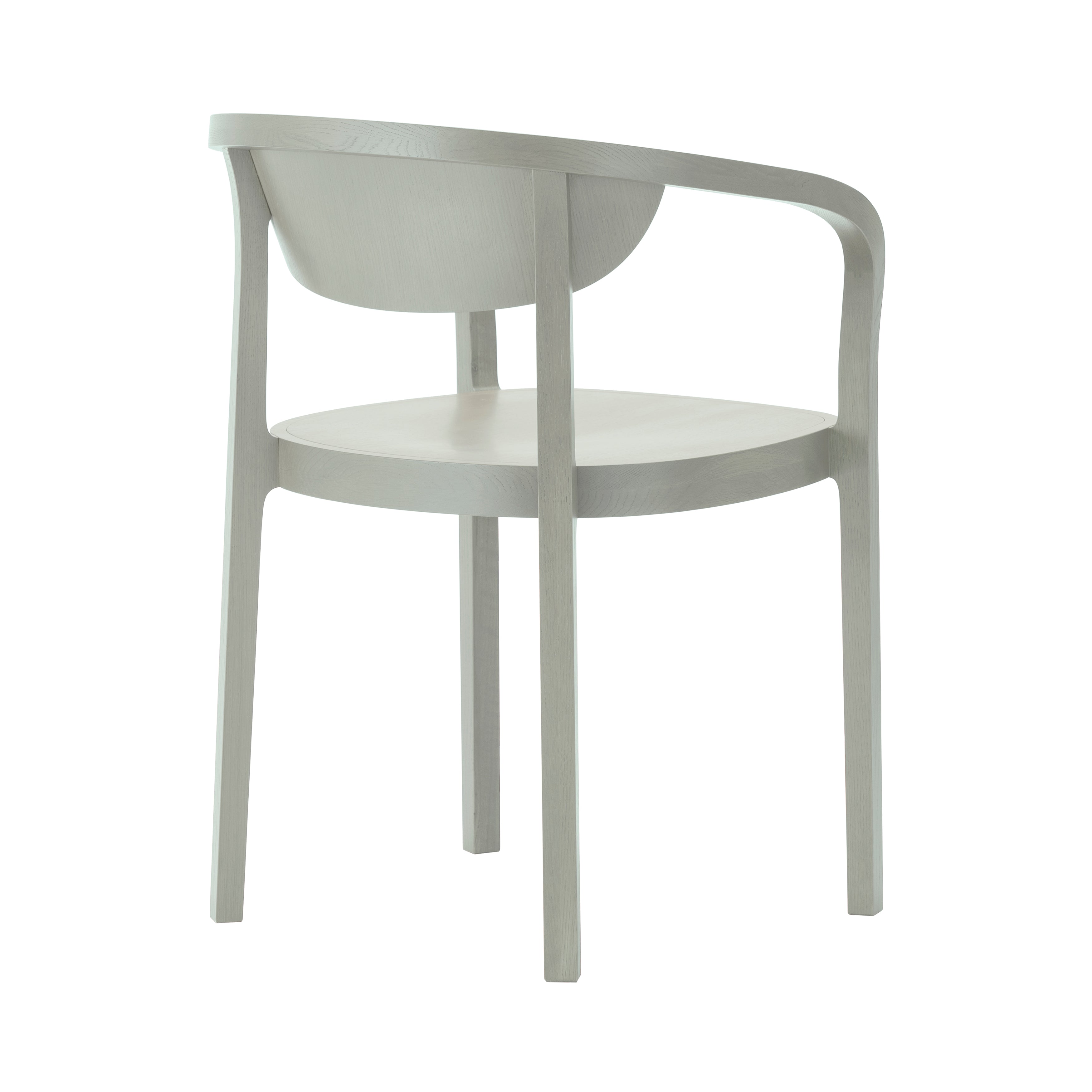 Chesa Chair: Grey Green Oak