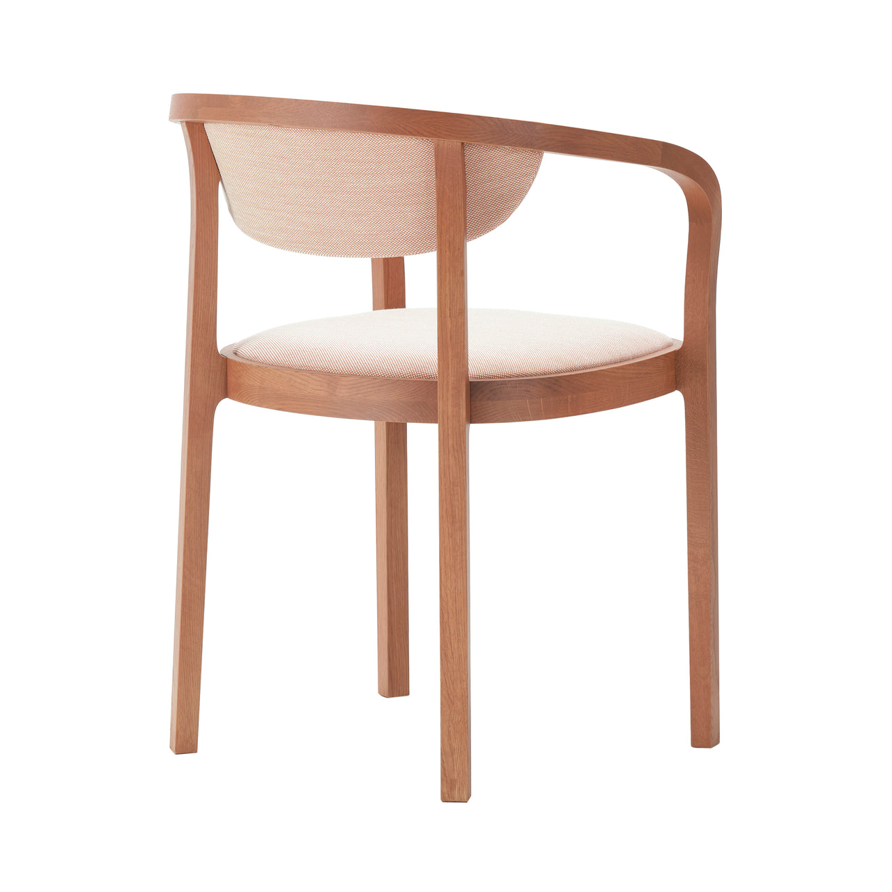 Chesa Chair with Pad: Terracotta