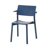 Panorama Armchair: Indigo Blue Oak