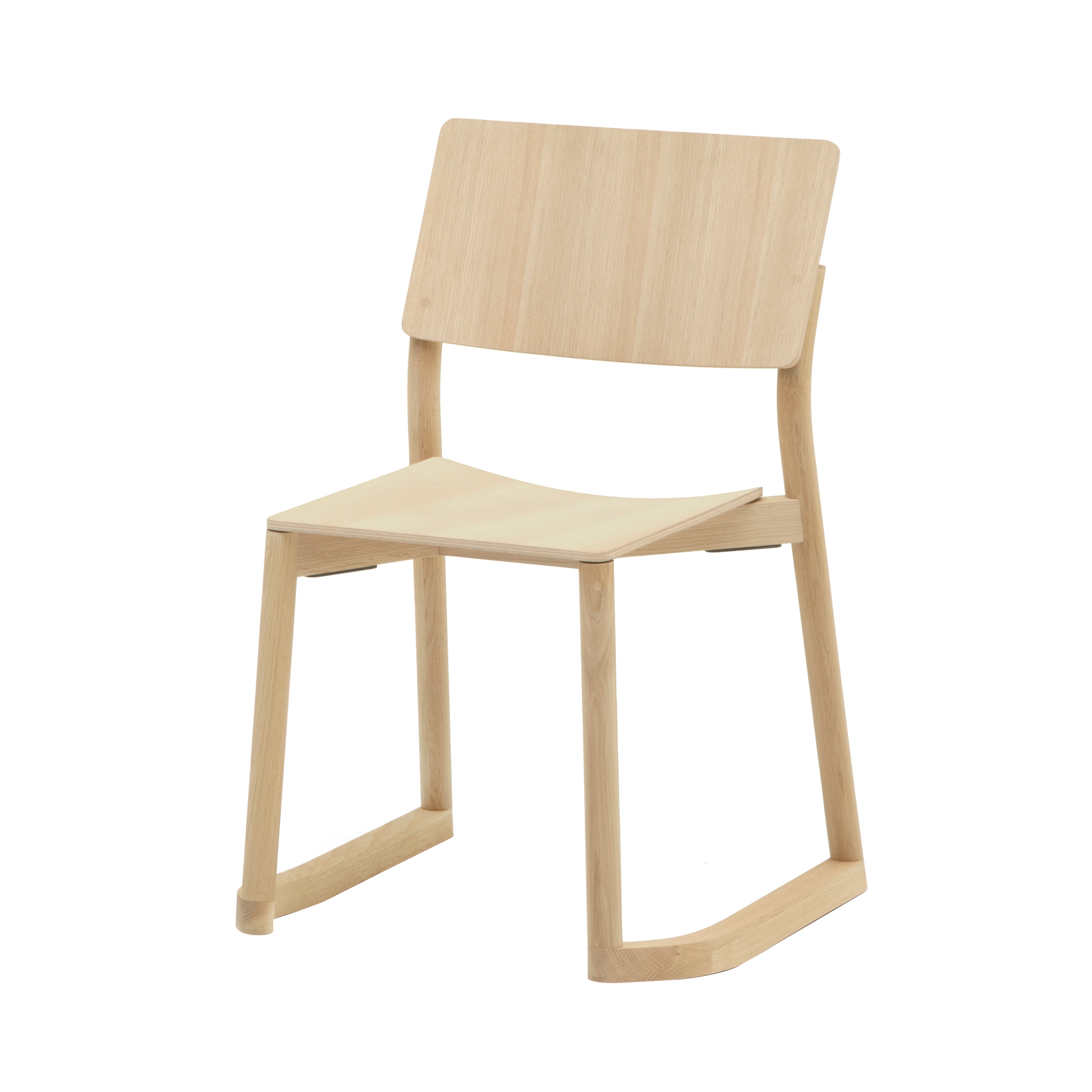 Panorama Chair With Runners: Pure Oak