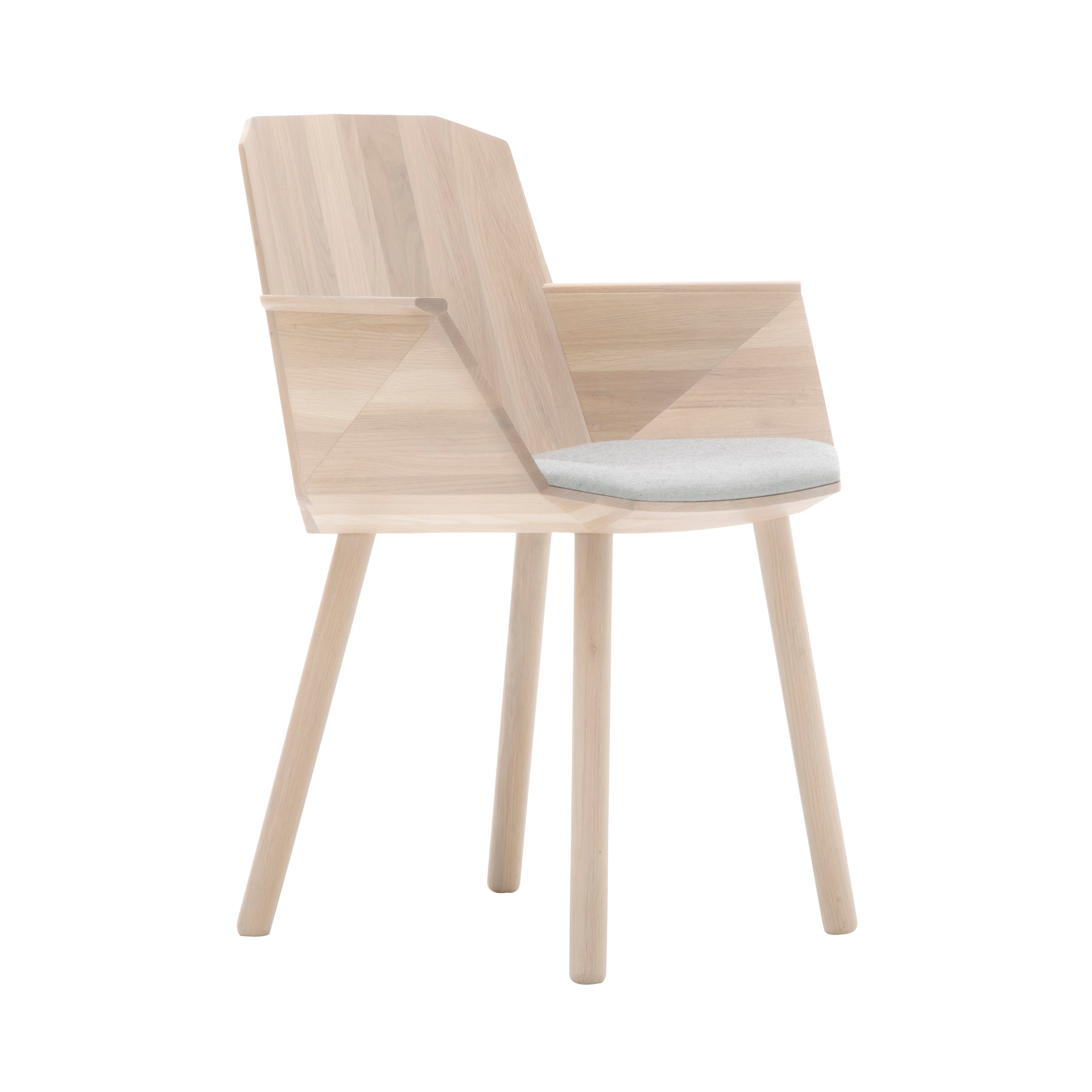 Colour Wood Armchair: Pale Natural