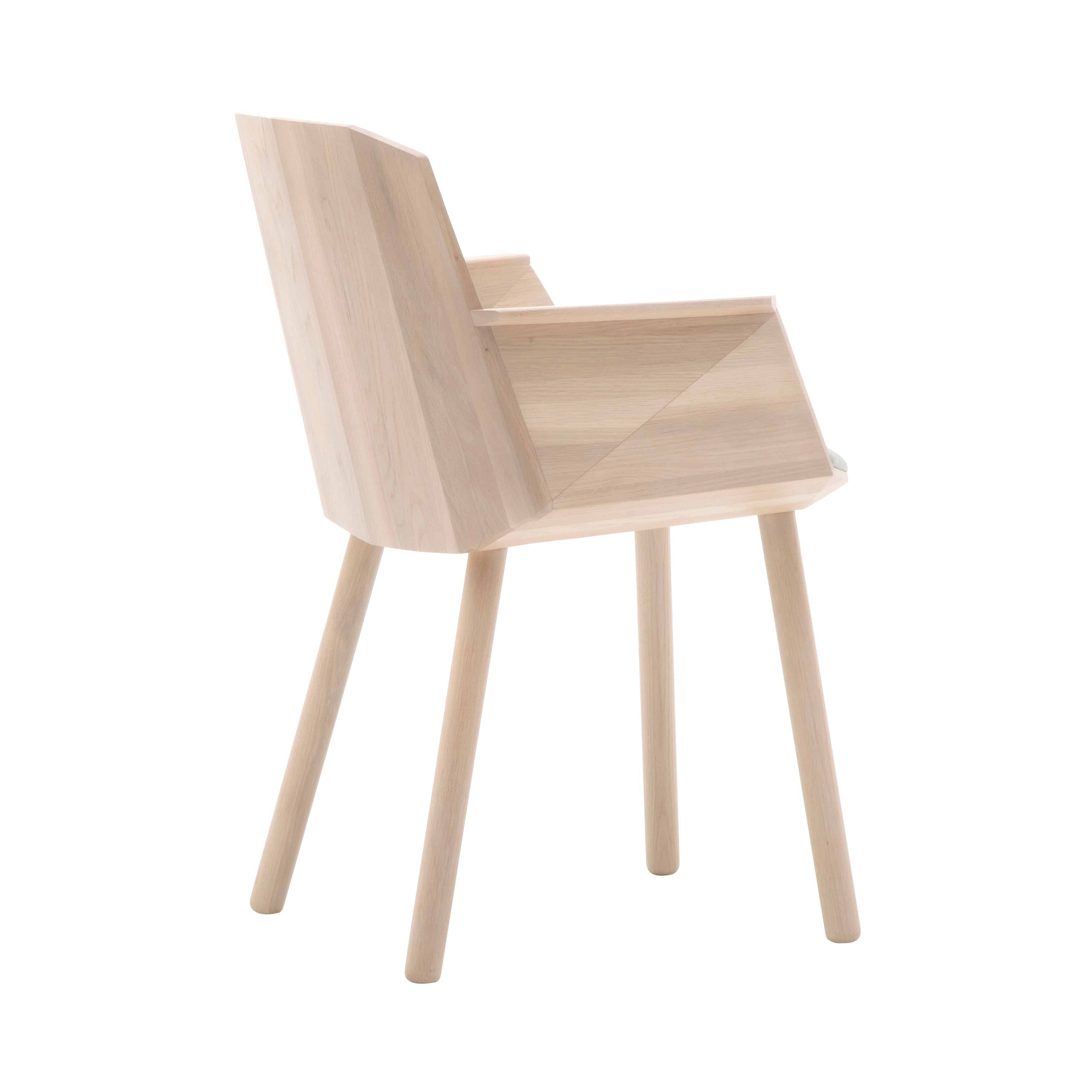 Colour Wood Armchair: Pale Natural