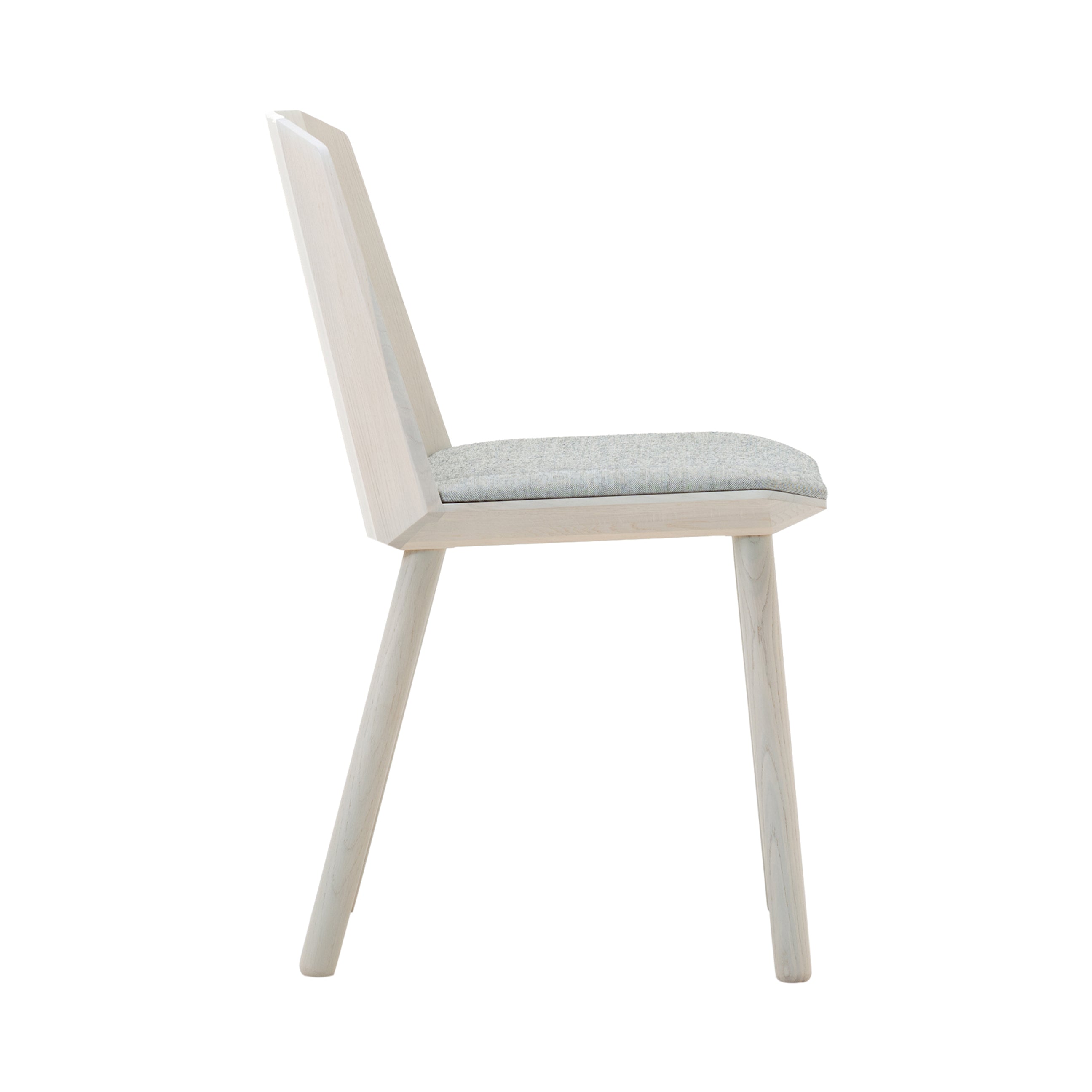 Colour Wood Side Chair: Grain Beige