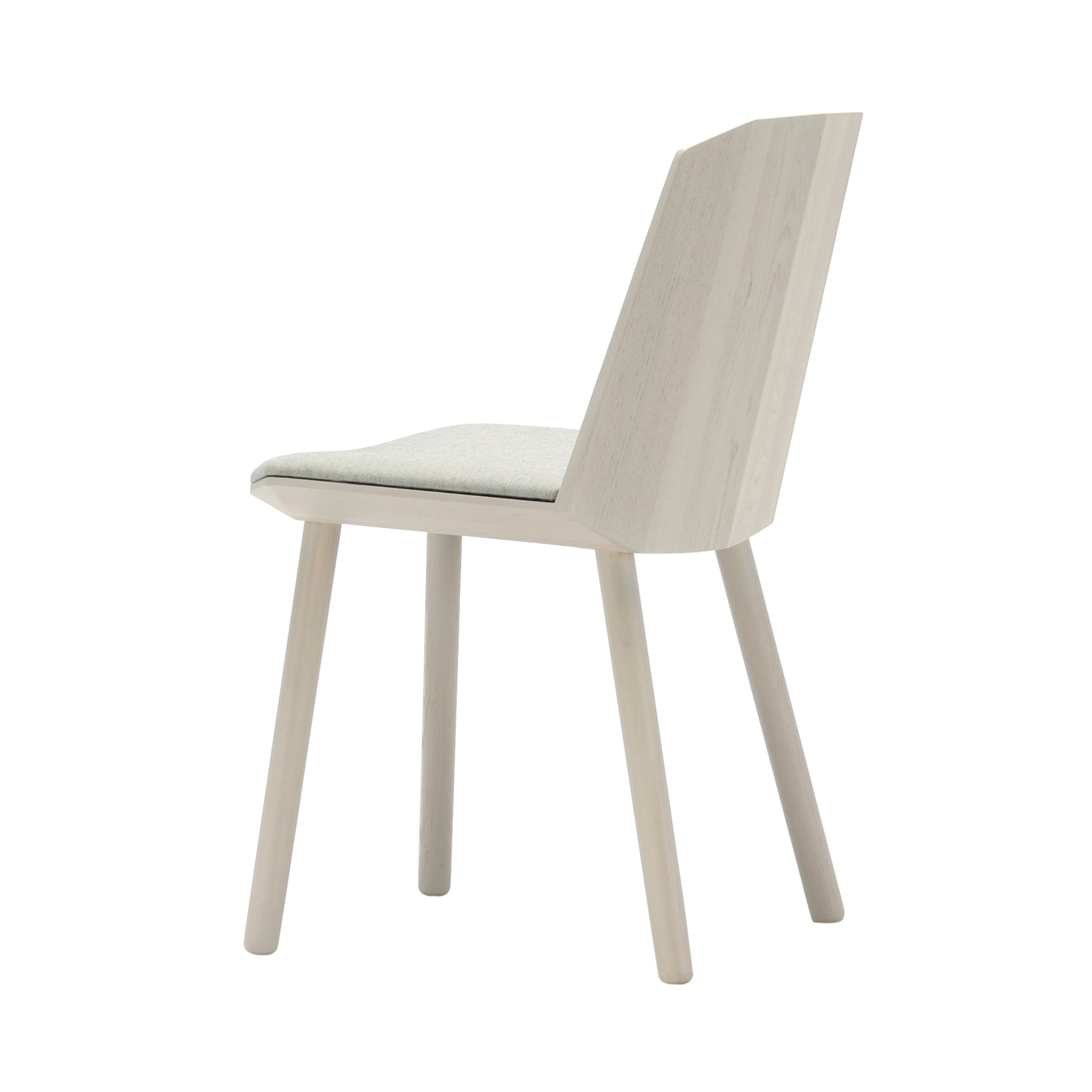 Colour Wood Side Chair: Grain Beige