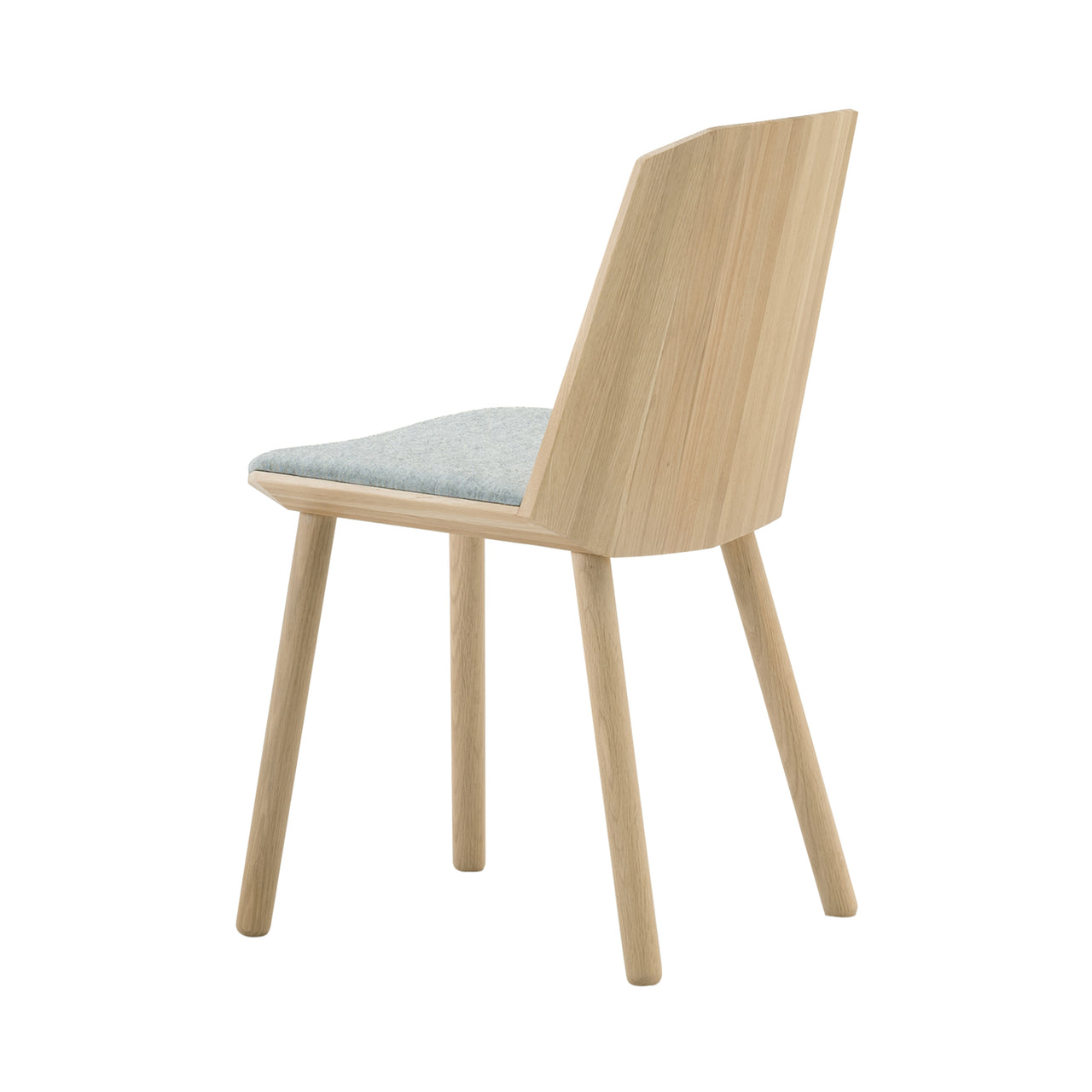 Colour Wood Side Chair: Pale Natural