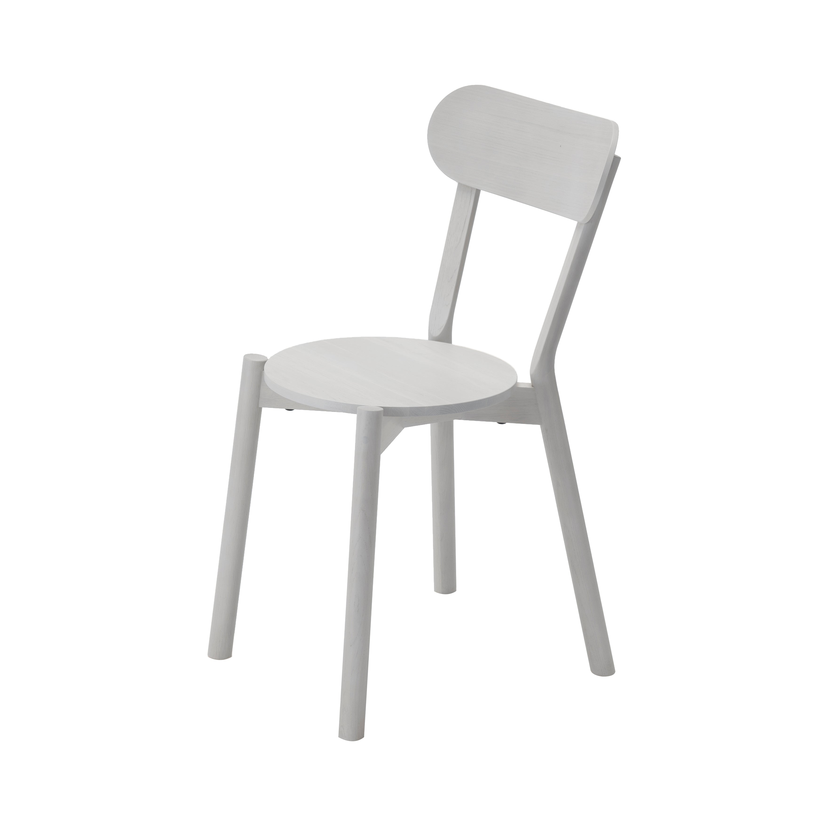 Castor Chair Stacking: Grain Grey Oak