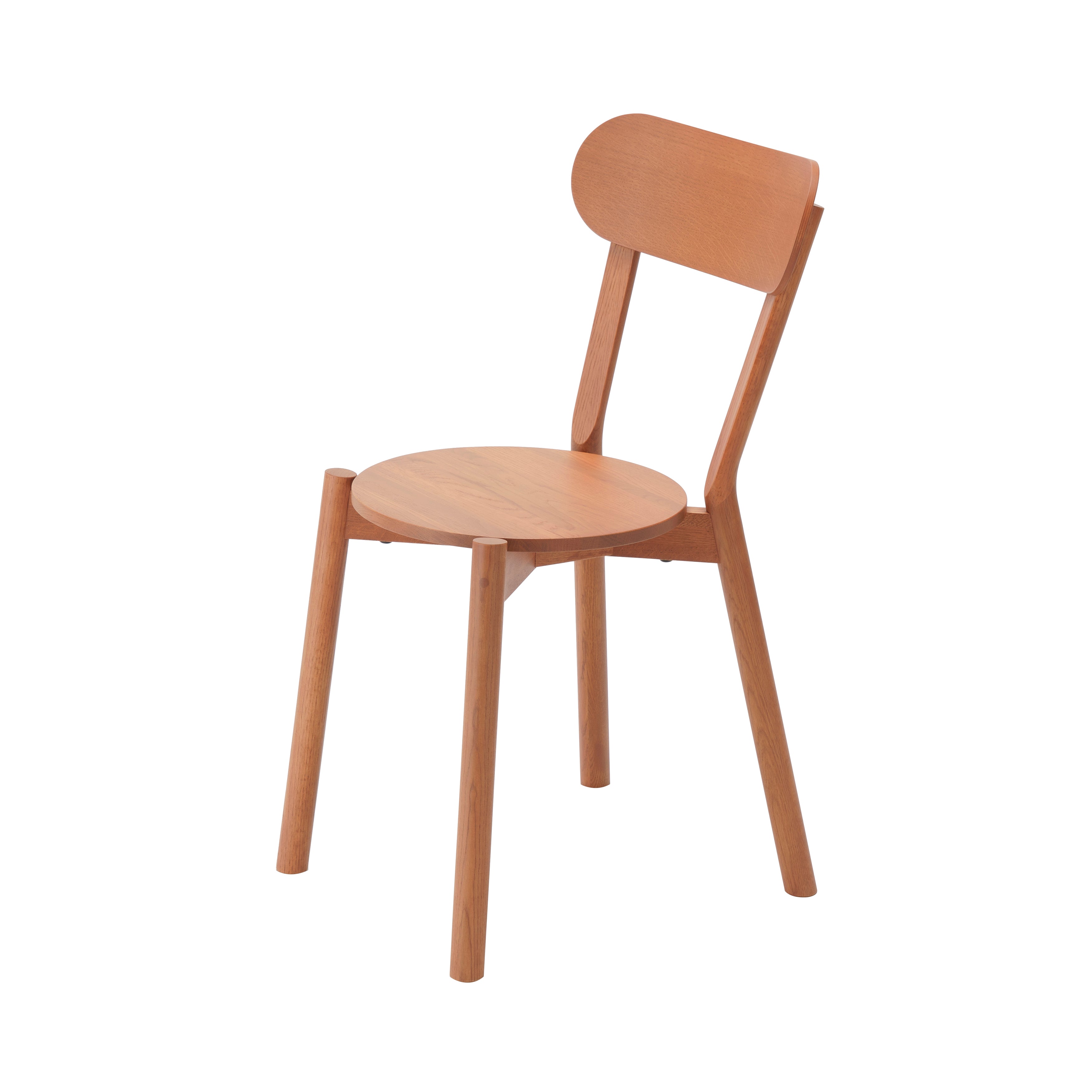 Castor Chair Stacking: Terracotta