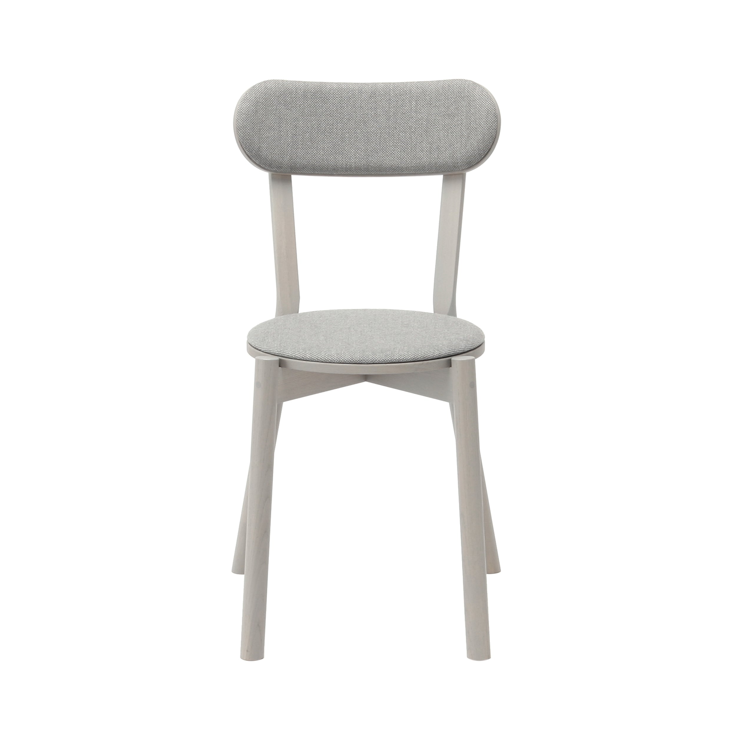 Castor Chair Pad: Grain Grey + Grey Pad