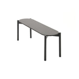 Castor Dining Bench: Black Oak