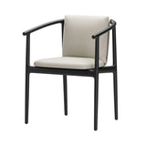 Charlie Dining Chair: Black Oak