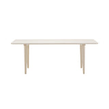 CH011 Coffee Table: Medium + White Oiled Oak