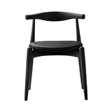 CH20 Elbow Chair: Oak + Black Oak