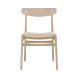 CH23 Dining Chair: Natural + Soaped Oak