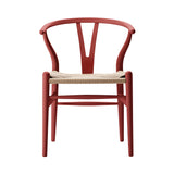 CH24 Wishbone Chair: Natural + Falu