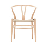 CH24 Wishbone Chair: Natural + Soaped Beech