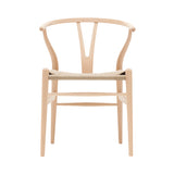 CH24 Wishbone Chair: Natural + Soaped Beech