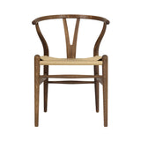 CH24 Wishbone Chair: Natural + Smoked Oiled Oak