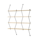 Climb Shelving System: Birch + Black