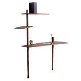 Unica Escritorio Desk: Walnut