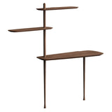 Unica Escritorio Desk: Walnut