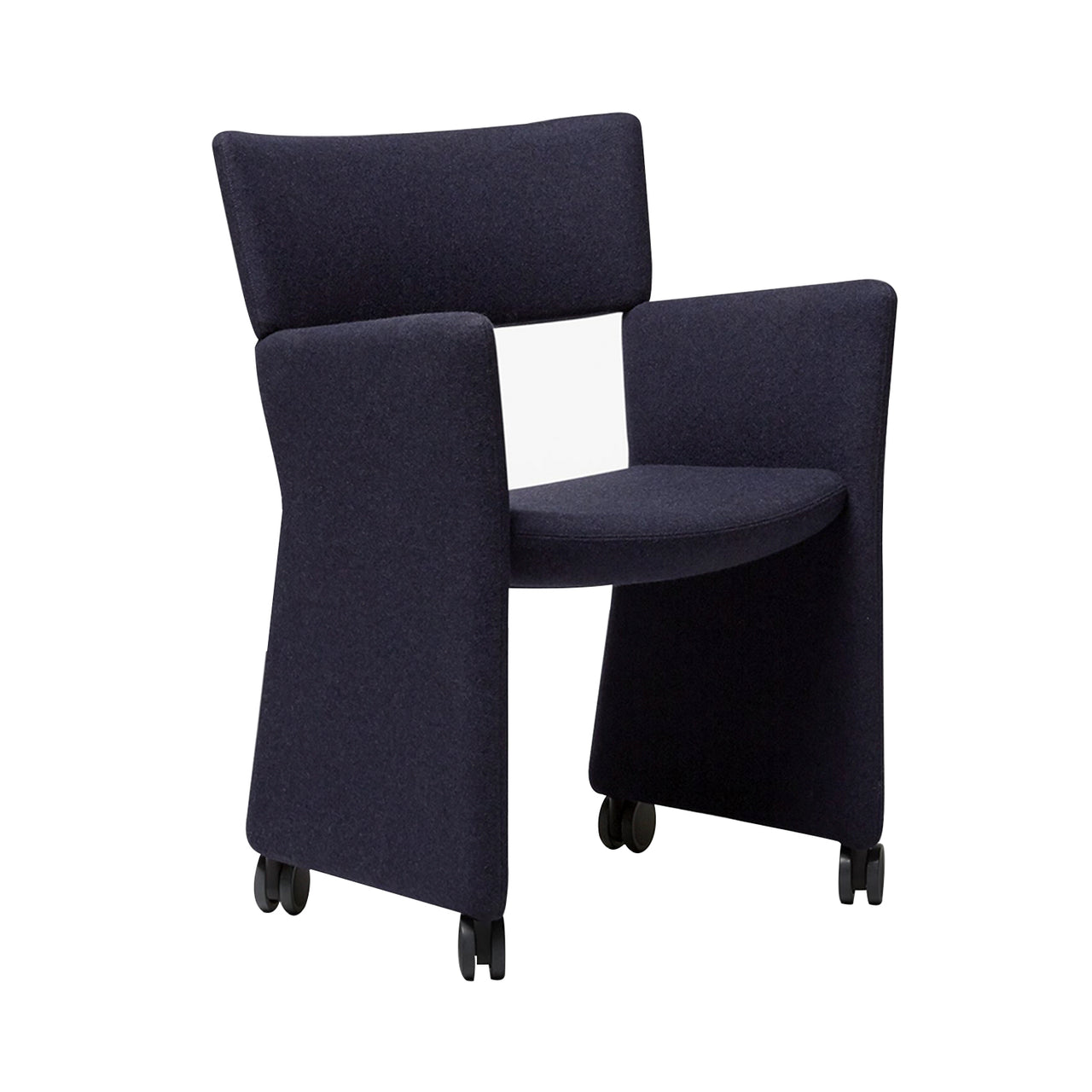 Crown Armchair with Castors