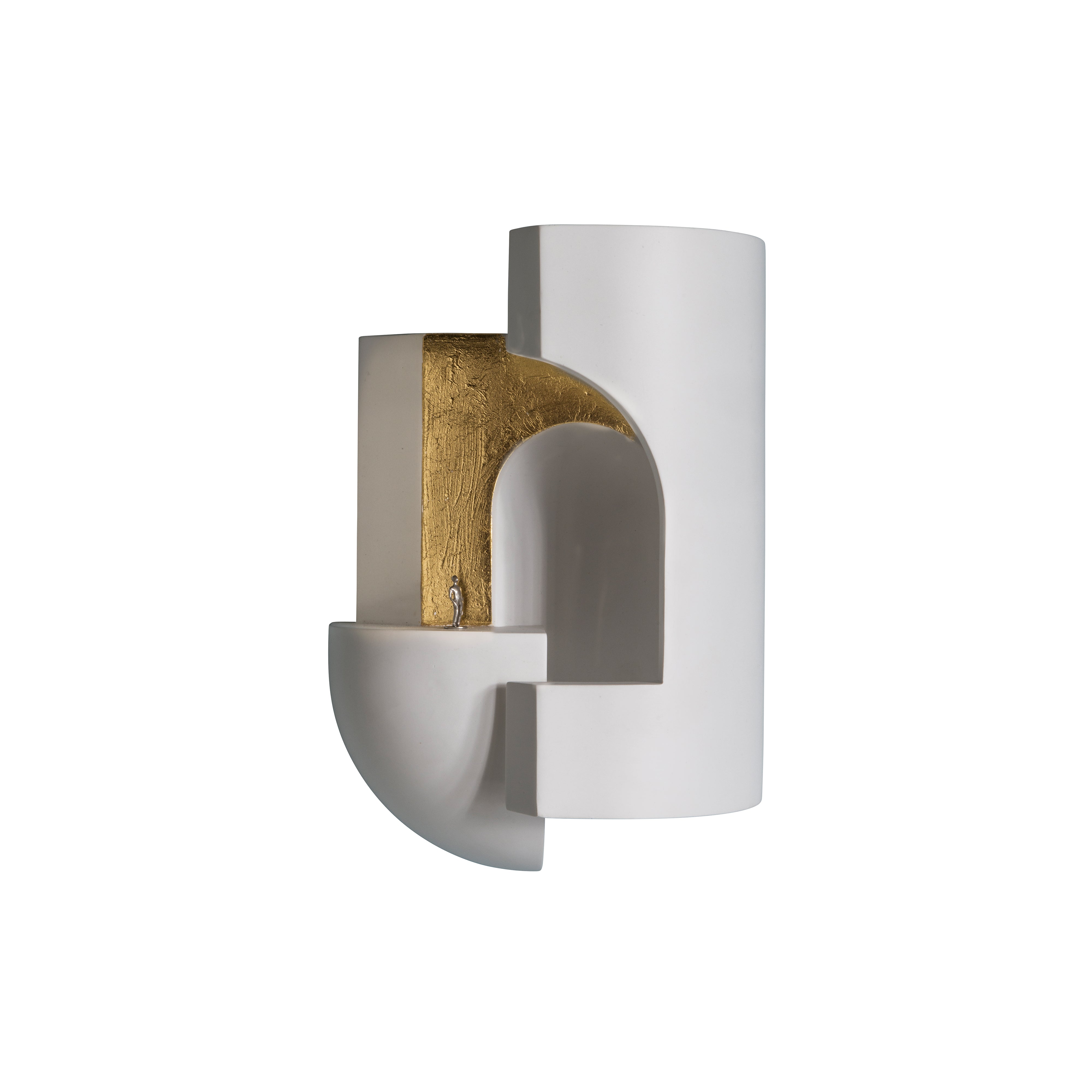 Soul Story 2 Wall Lamp: White + Gold