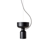Spotlight Volumes Pendant Light: C+A + Black