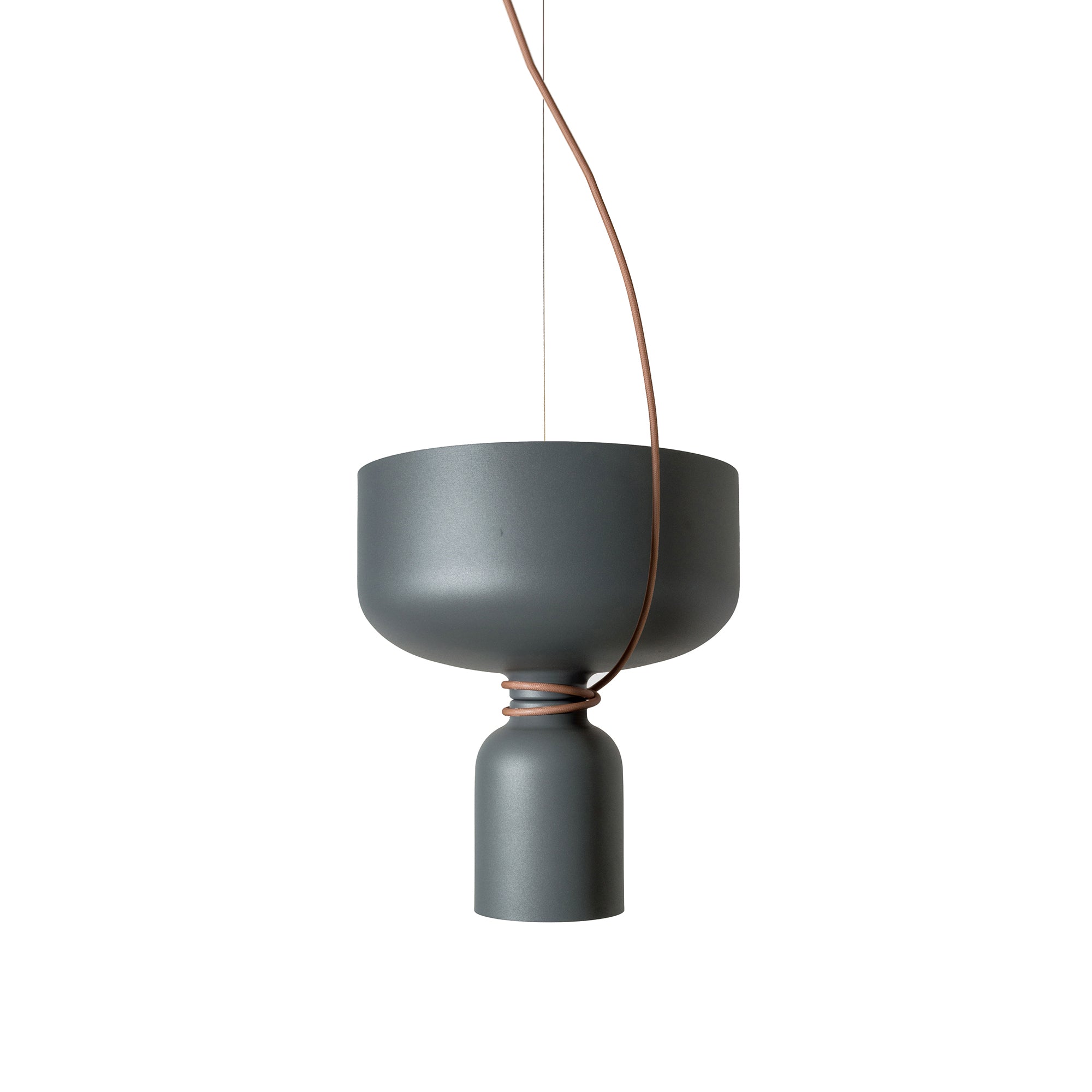 Spotlight Volumes Pendant Light: C+B + Avocado