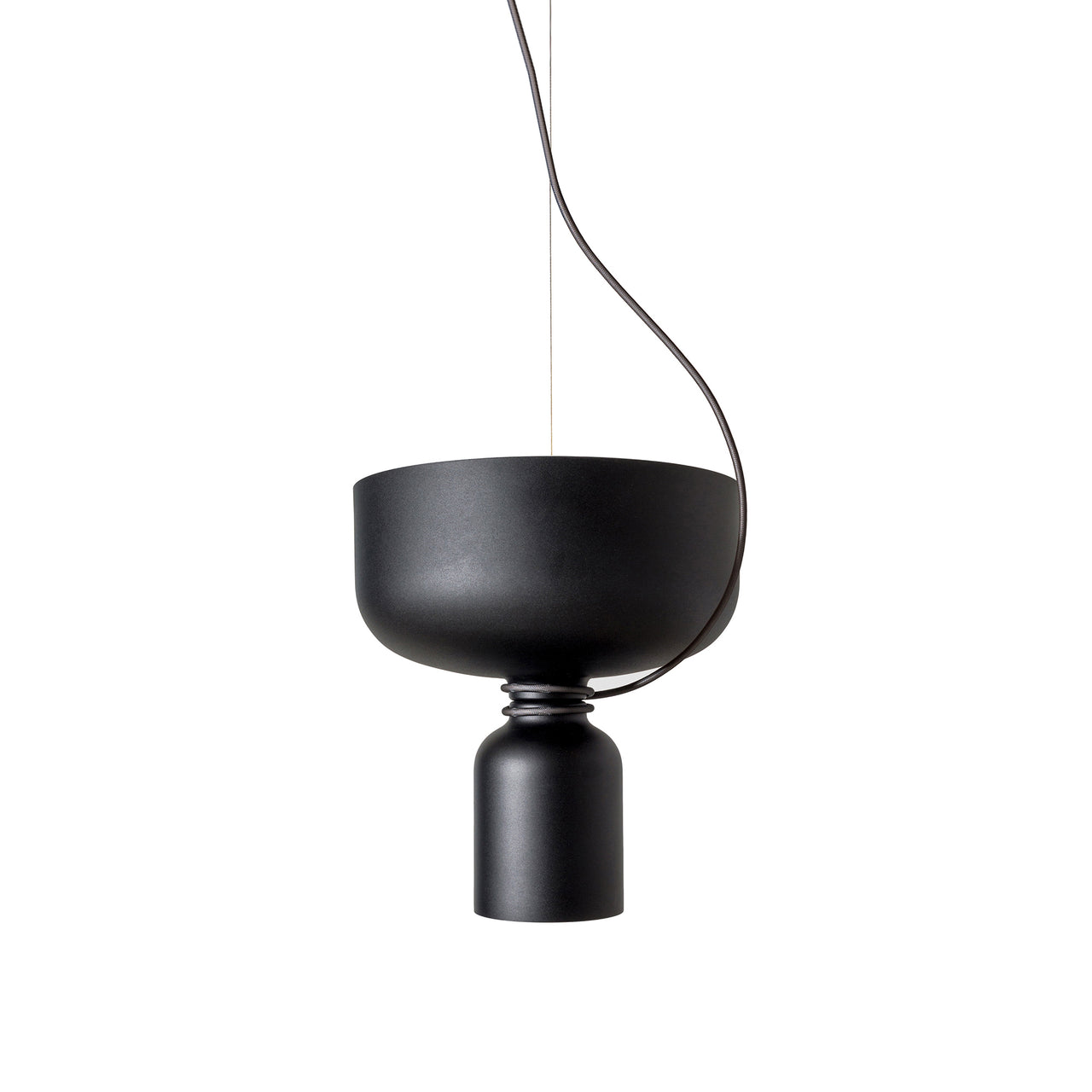 Spotlight Volumes Pendant Light: C+B + Black
