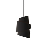 Croissant Pendant Light: Carbon