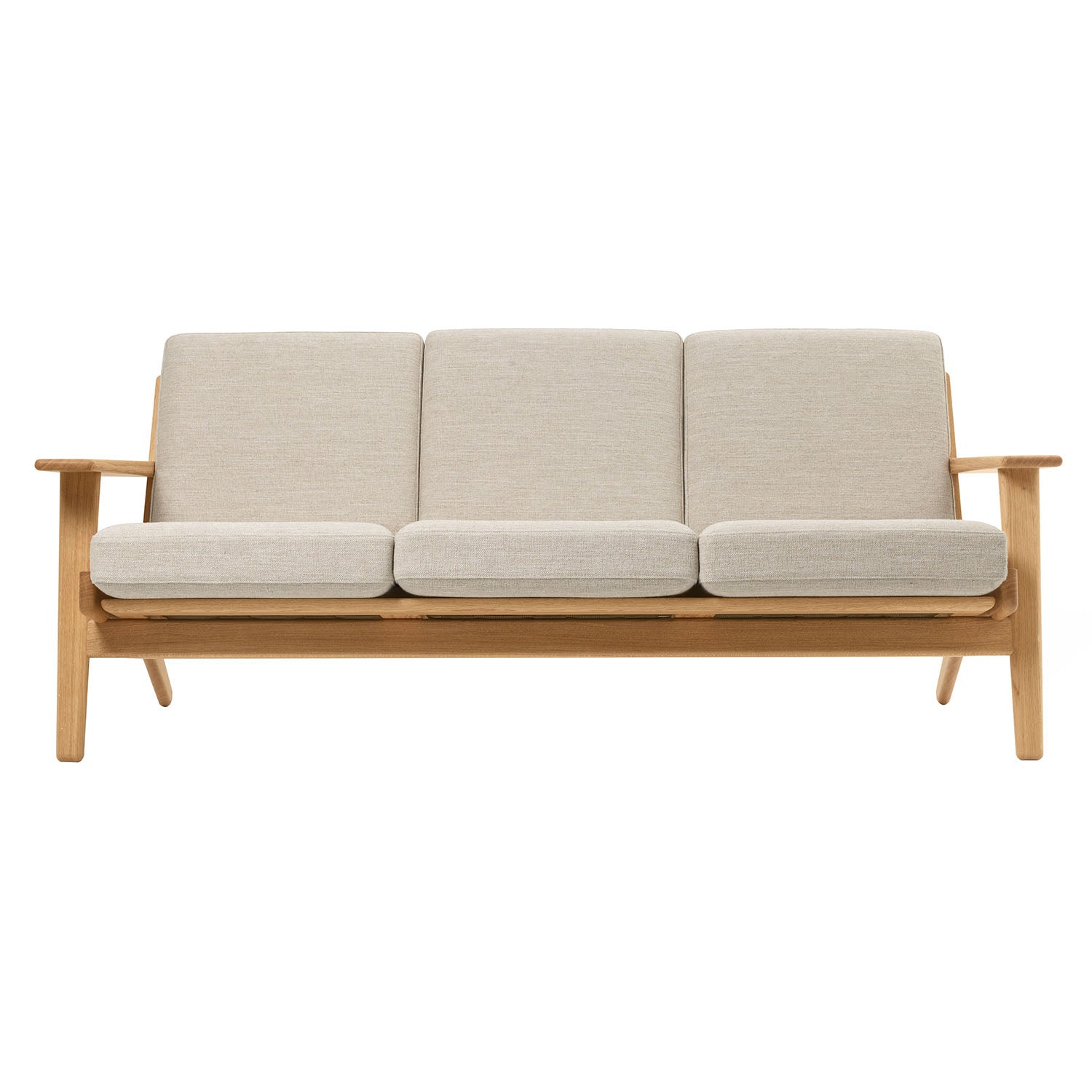 CH293 Sofa: Oiled Oak + Antoni