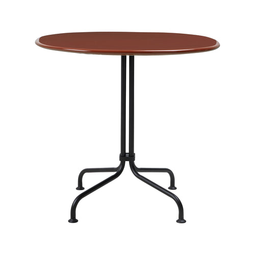Carmel Bistro Dining Table: Outdoor + Rock Red