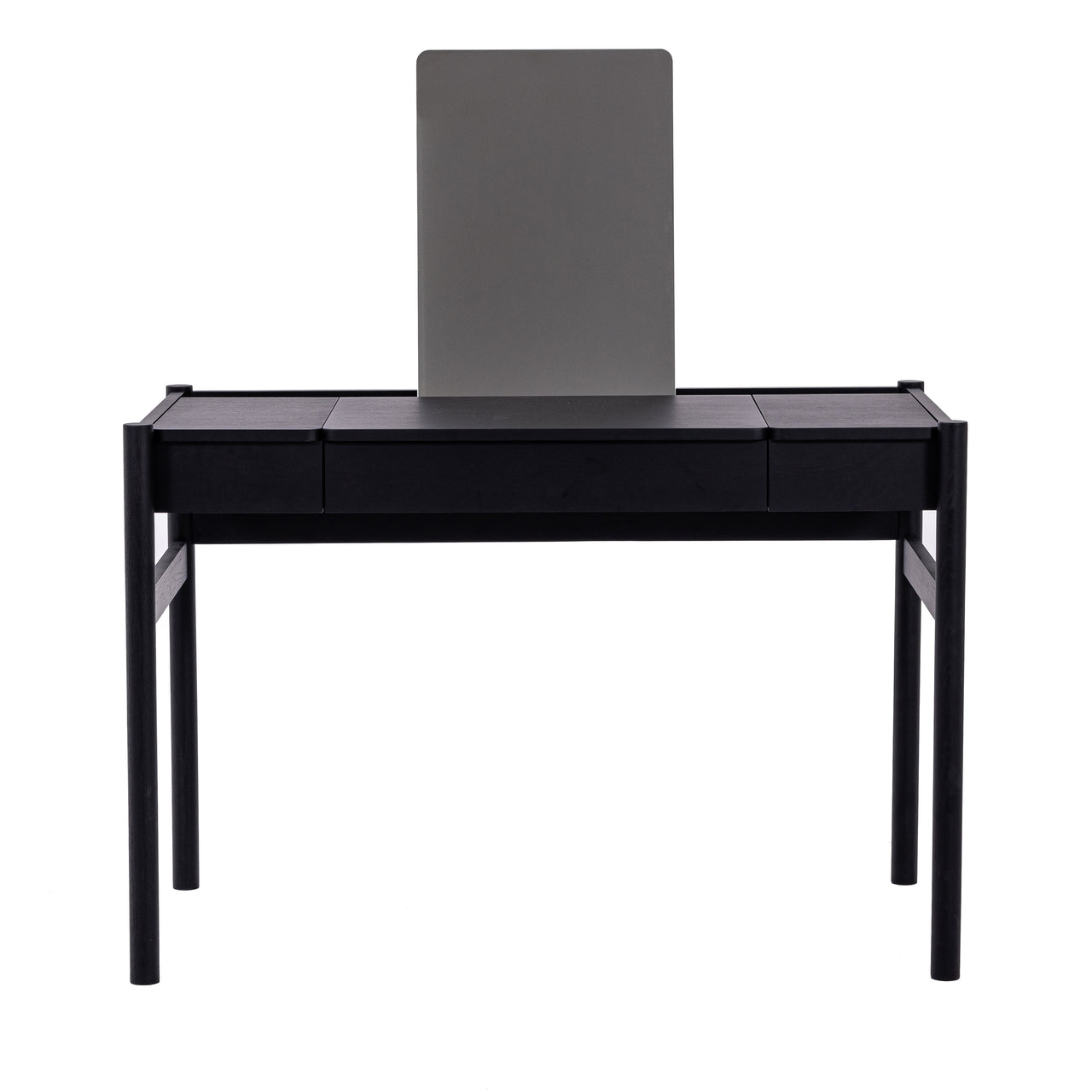Pala Dressing Table: Stained Black