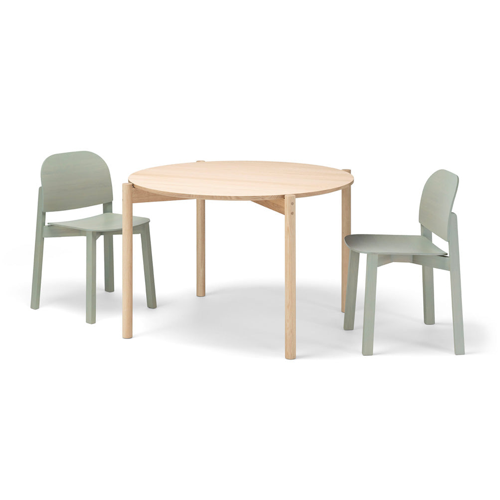 Castor Dining Table: Round + LS