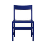 Waiter XL Chair: Ultramarine Blue Lacquered Beech
