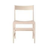 Waiter XL Chair: White Oiled Beech