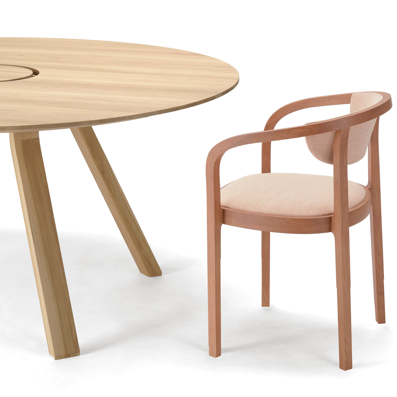 Chesa Chair with Pad: LS