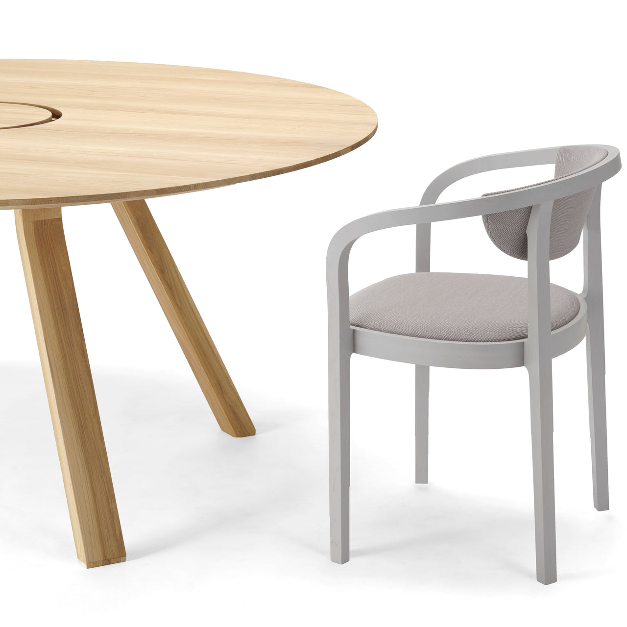 Chesa Chair with Pad: LS