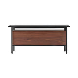 Chicago Wooden Door Sideboard: Small + Silestone Marquina + Super-Matt Walnut 