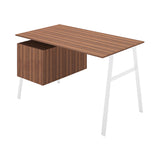 Homework 1 Desk: File Drawer Left + White + Walnut + Walnut