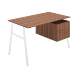 Homework 1 Desk: File Drawer Right + White + Walnut + Walnut