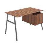 Homework 1 Desk: File Drawer Right + Gun Metal + Walnut + Walnut