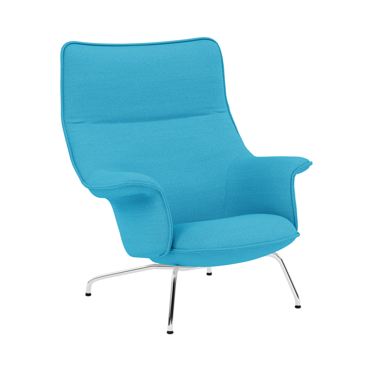 Doze Lounge Chair: High + Chrome