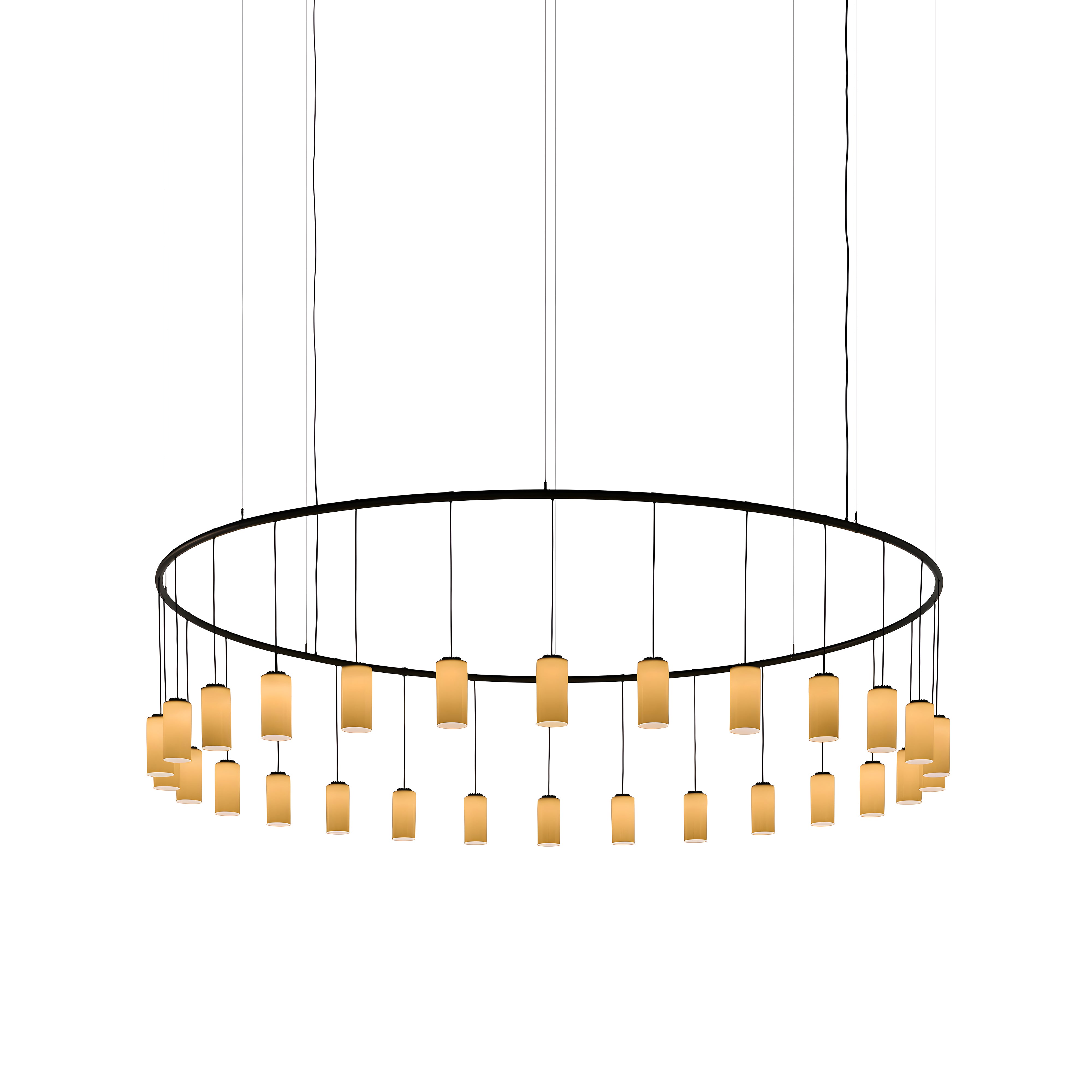 Cirio Circular Pendant Lamp: Medium - 118.1