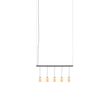 Cirio Lineal Pendant Lamp: 1 + White Opal Glass