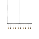 Cirio Lineal Pendant Lamp: 2 + Polished Brass