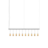 Cirio Lineal Pendant Lamp: 2 + White Porcelain