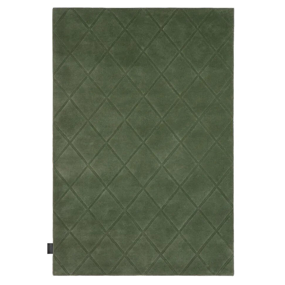 A-Knot Rug: Rectangle + Moss