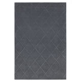 Classic Minimum Raised Pattern Rug: Large + Cloud