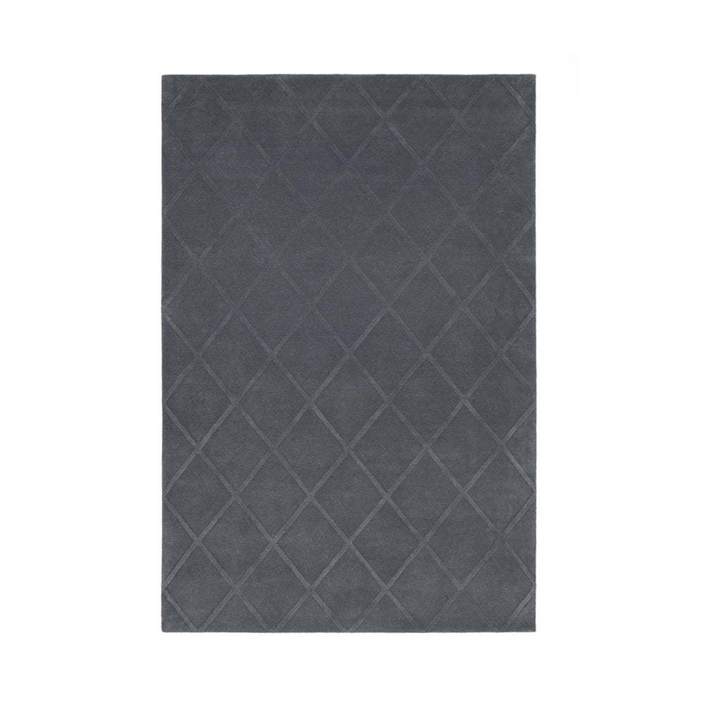 Classic Minimum Raised Pattern Rug: Small + Cloud